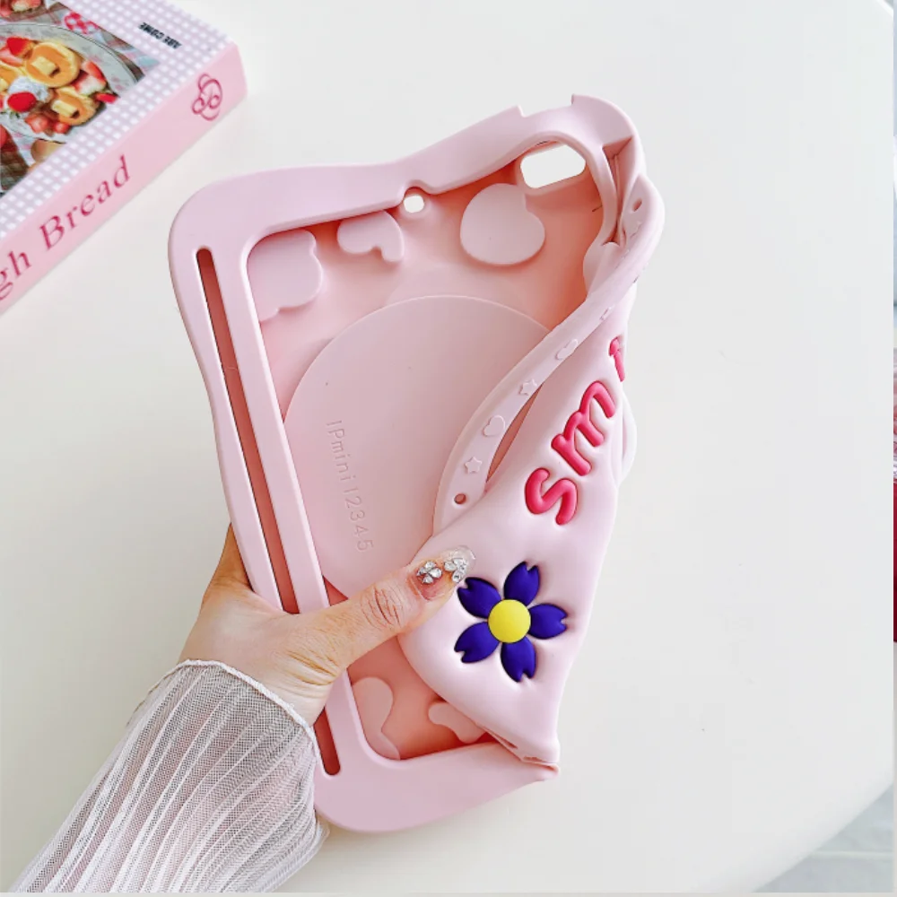 Kids Case for Huawei Honor pad X9A 11.5 inch X8a 11 X8A Matepad T10S 10.1 T10 9.7" Cute Cartoon Sunflower Stand Tablet Cover view 5