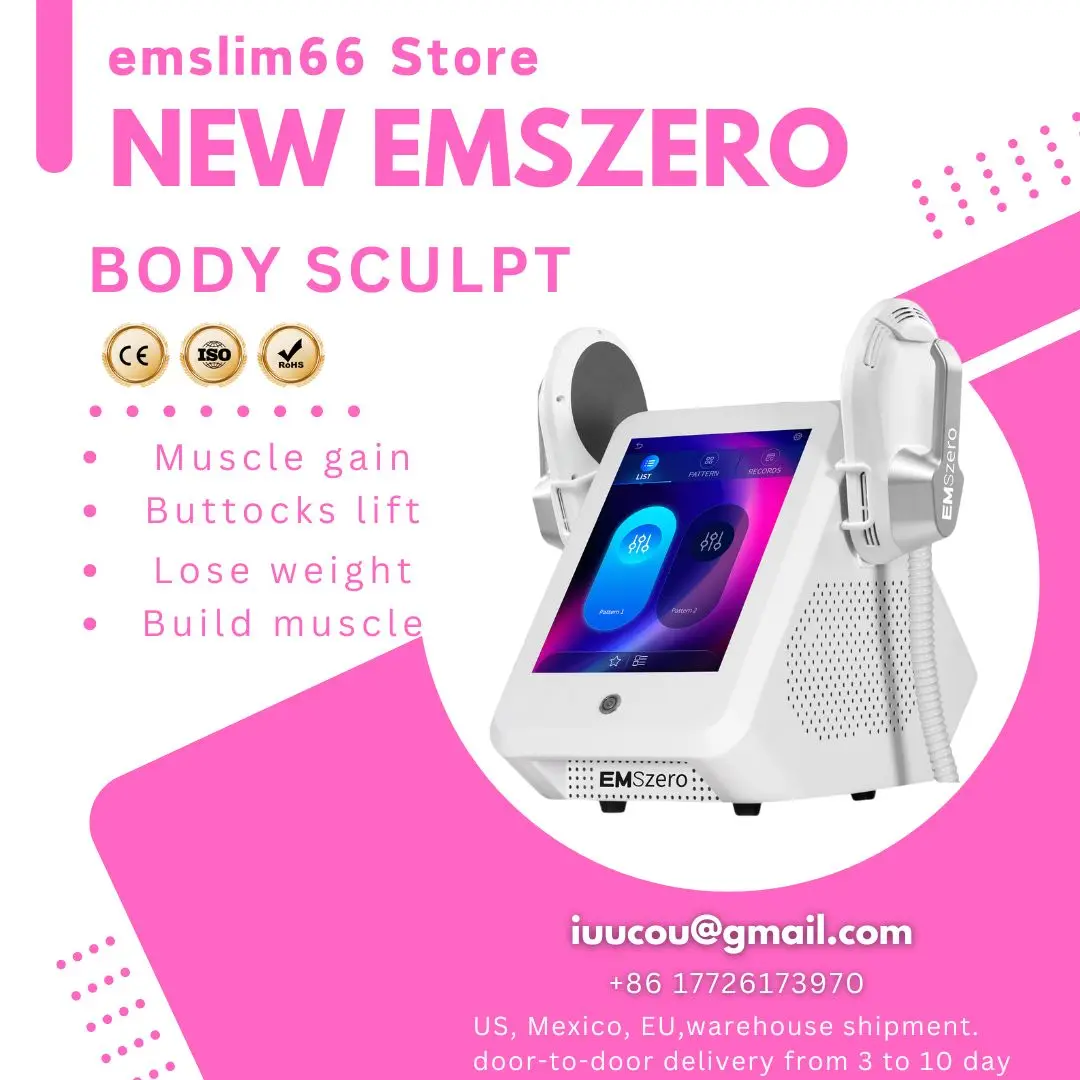 

EMSzero Neo 15 Tesla 6500W EMS Muscle Sculpture Slimming And Weight Loss Engraving Body Sculpting Machine Salon Body Slim