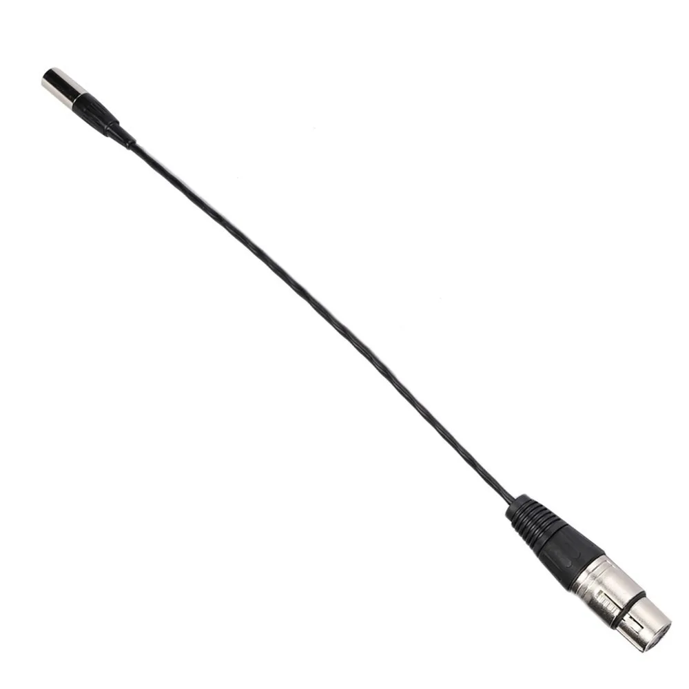 Plug and Play Aluminum Foil Shielded Mini XLR 3pin to XLR 3pin Female Copper Wire Male/ Female to Female Microphone Cable Home