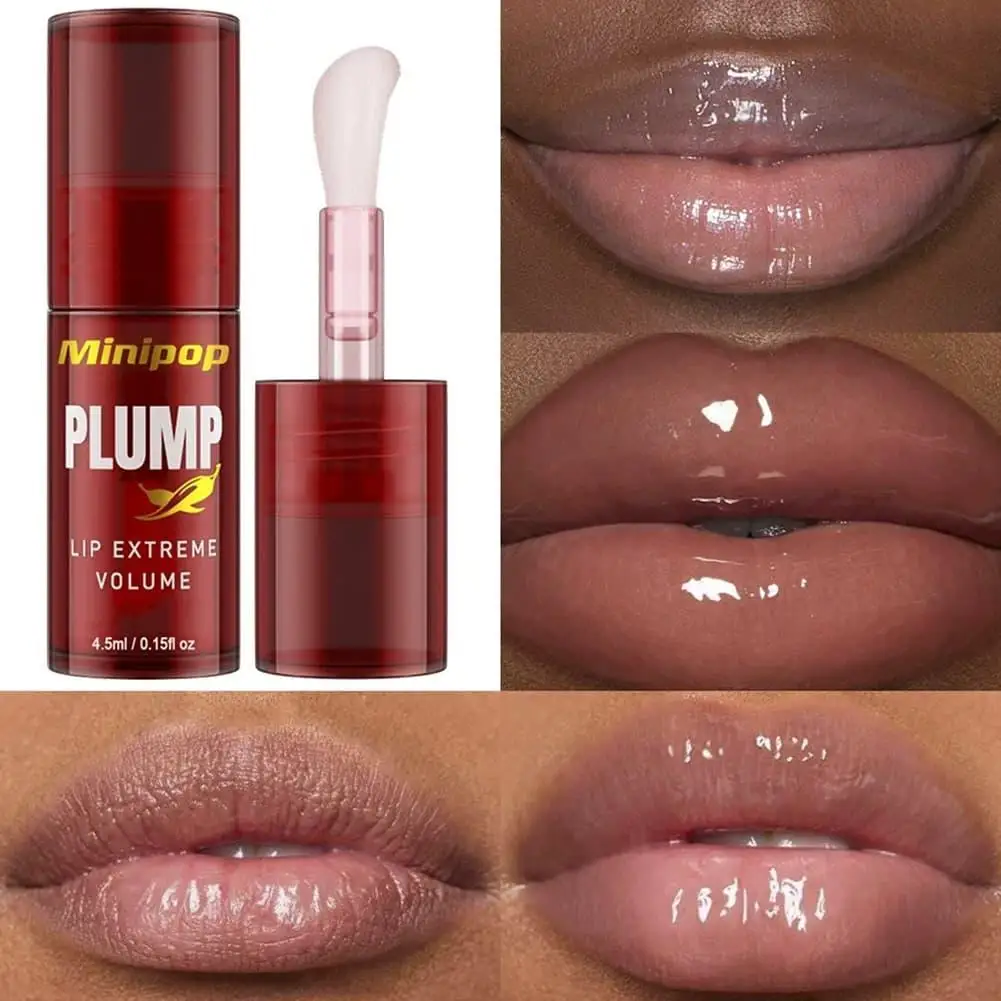 Professional Lip Plumper  Extreme Volume Super Moisturizing Plump Lip Balm Refine Lip Wrinkles Smooth Repair Nourishing Lip Balm
