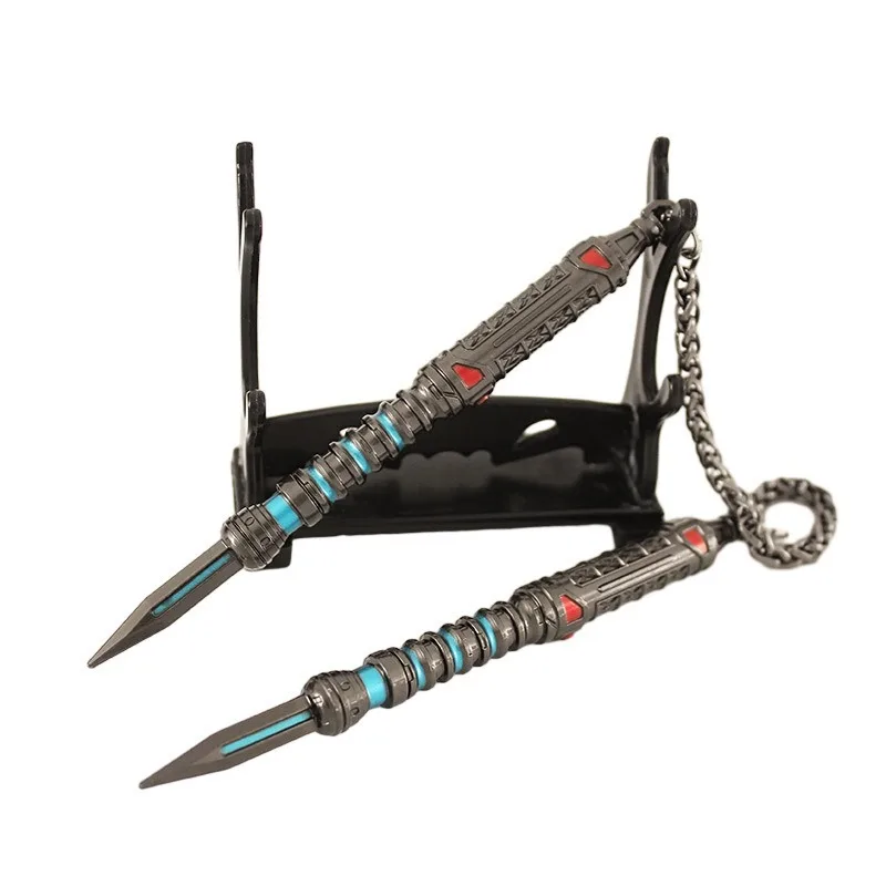 33 cm Ash's Heirloom Nunchaku Sterkste Bond Apex Legends Game perifere legering Model Modieuze Persoonlijkheid Bureau Decoratie Speelgoed
