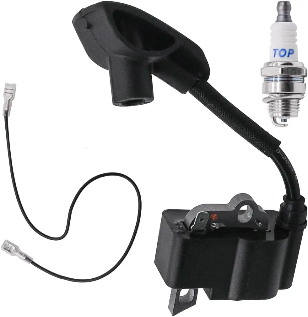 4282-400-1305 Ignition Coil Fits For Stihl BR500 BR550 BR600 BR700 Backpack Leaf Blower with Spark Plug Replace for 4282-400-131