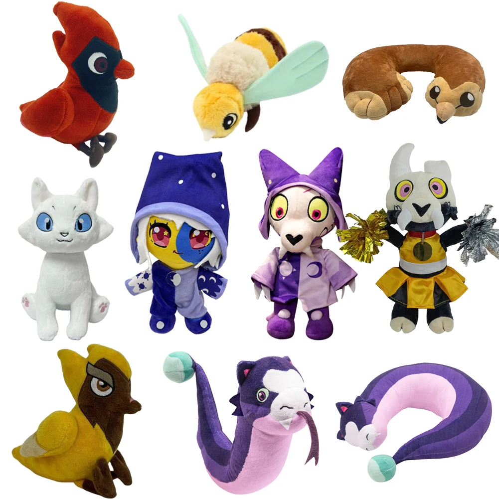 البومة كوس البيت جامع الملك Flapjack Stringbean تأثيري ألعاب من القطيفة وسادة الرقبة الكرتون لينة محشوة دمية التميمة عيد الميلاد