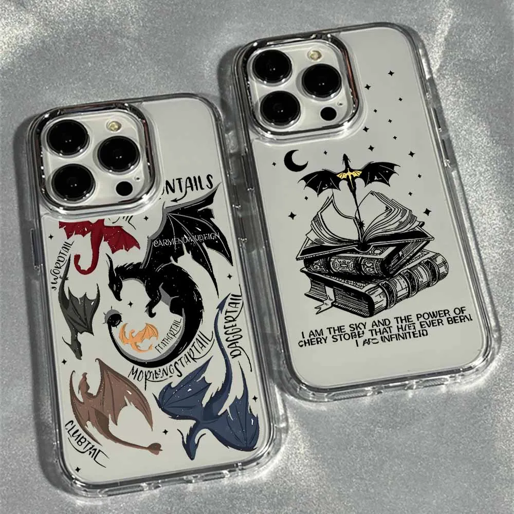 

Cool DragonS F-Fourth Wings Phone Case for Samsung Galaxy S25 S24 S23 S22 S21 S20 Note20 FE Ultra Edge Plus 4G 5G Soft Cover