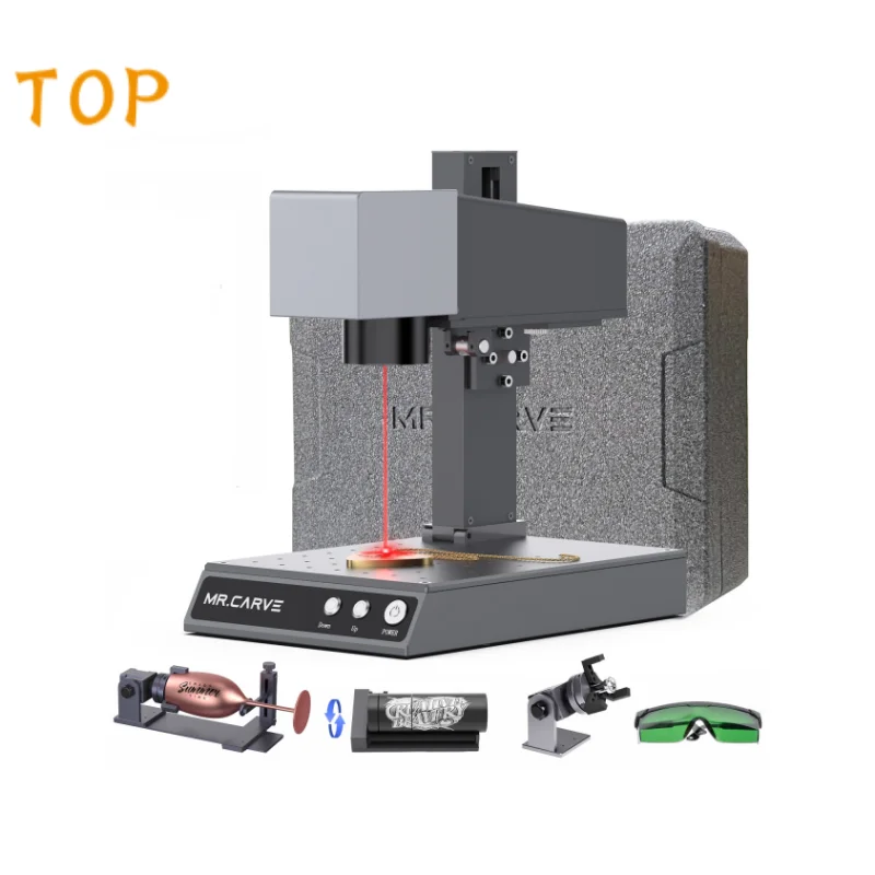 

Hot Sell M1 Portable Fiber Laser Engrave Marking High-Precision Desktop Acrylic Metal Engraving Machine