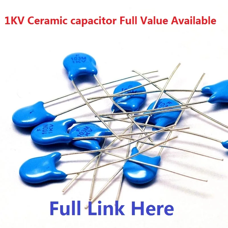 20PCS 1000V Ceramic Capacitor 1KV 82PF 100P 100PF 101 150PF 470PF 471 560PF 561 1nf 102 2.2nf 222 4.7nf 472 10nf 103 100nf 104