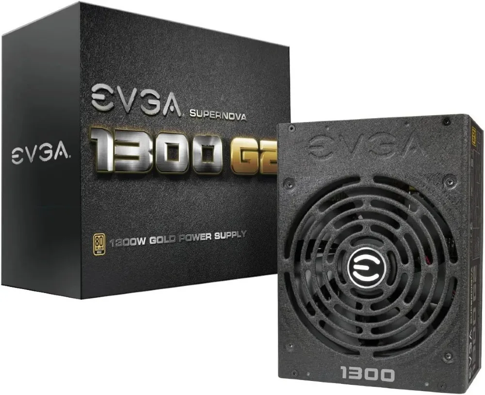 

FACTORY EVGA SuperNOVA 1300 G2 80+ GOLD, 1300W Fully Modular NVIDIA SLI and Crossfire Ready 10 Year Warranty Power Supply 120-G