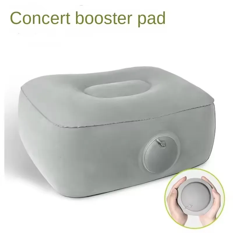 Press-down Inflatable Concert Mats, Booster Mats, Camping Mats, Portable Seat Cushion, Easy to carry Inflatable Seat image 2
