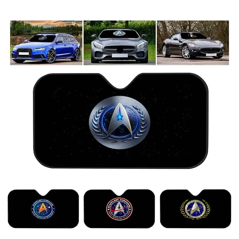 

S-Star T-Trek Car Sun Shade Windshield Foldable Cute Funny Sunshade By Vincent For Car Truck SUV Blocks