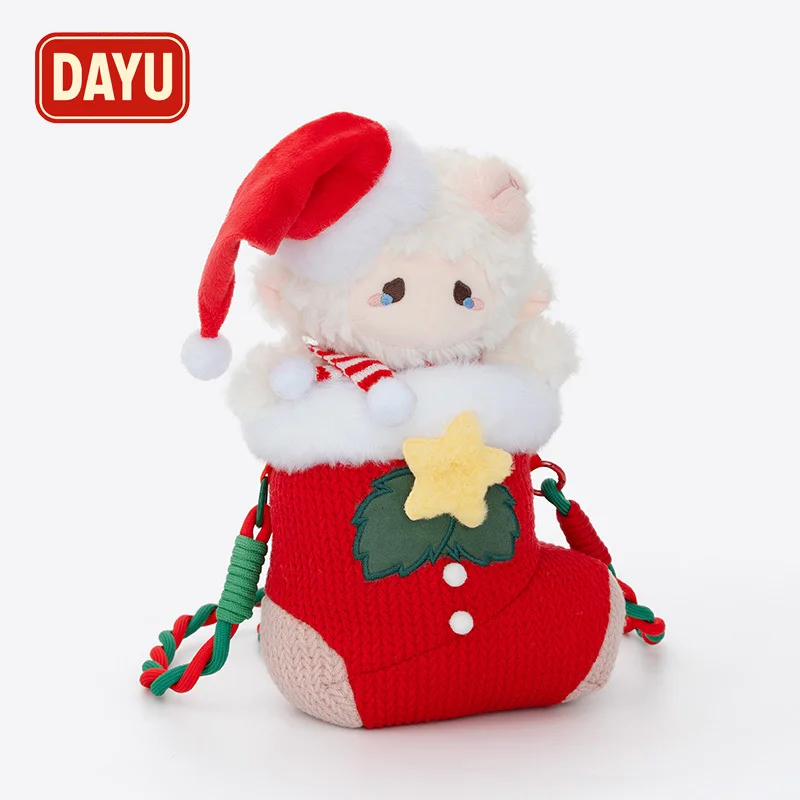 Bolso bandolera para fiesta de Navidad, lindo bolso de media de felpa de oveja para trajes, regalo de vacaciones sorpresa con factor Wow