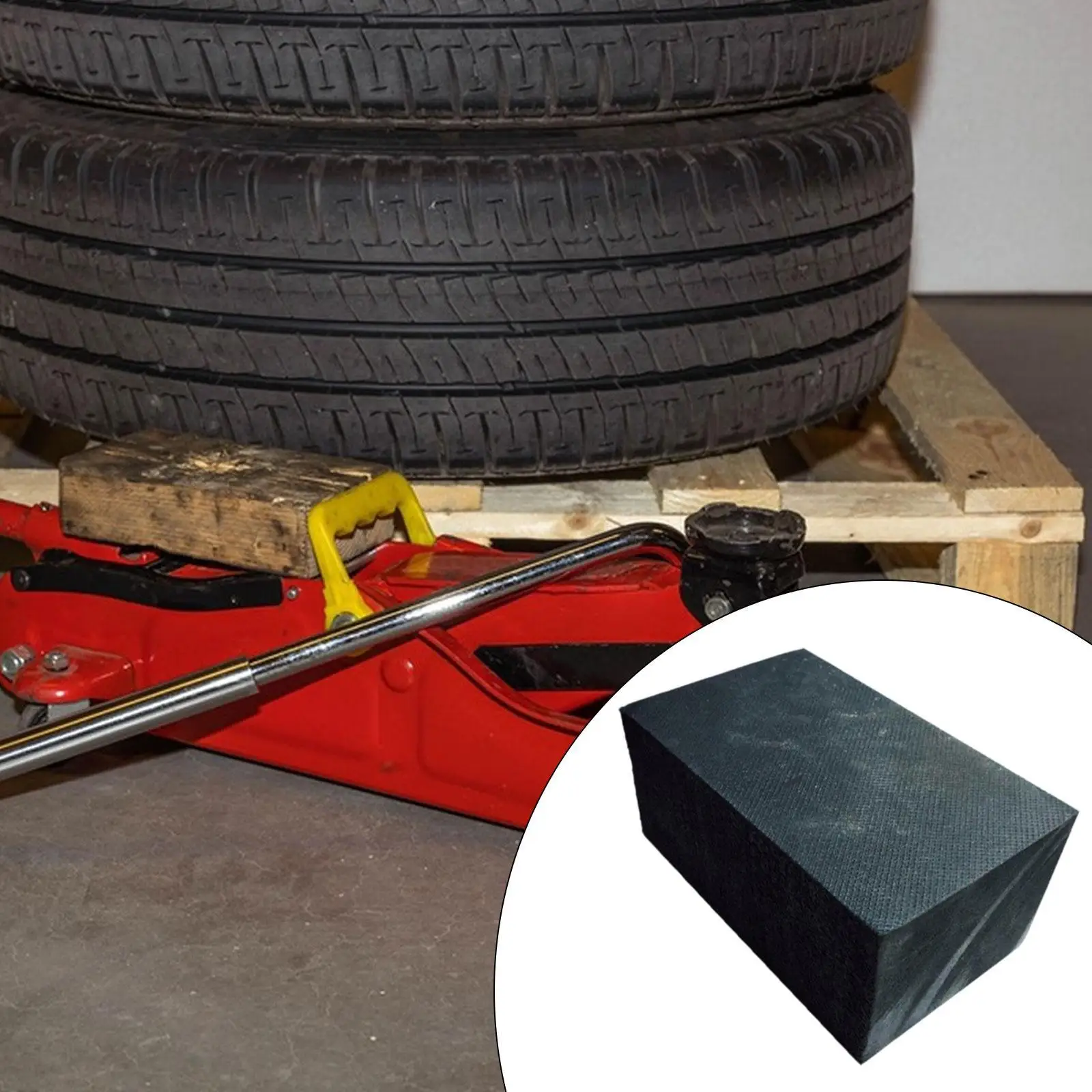 Car Lift Pad Wear Resistant Foam Arm Pads Rubber Hoist Block for Vehicle Frame Rail Protection Accessory