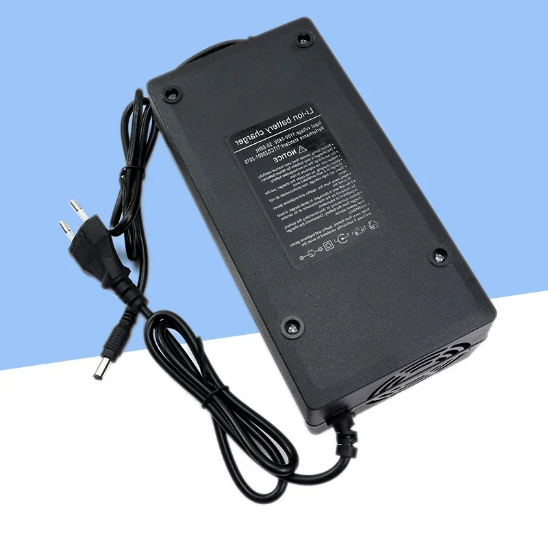 36V 48V 60V 72V Charger 2A 3A 5A 10S 13S 16S 20S Lithium Battery Pack US/EU/AU/UK Plug 42V 54.6V 67.2V 84V Smart Fast Charging