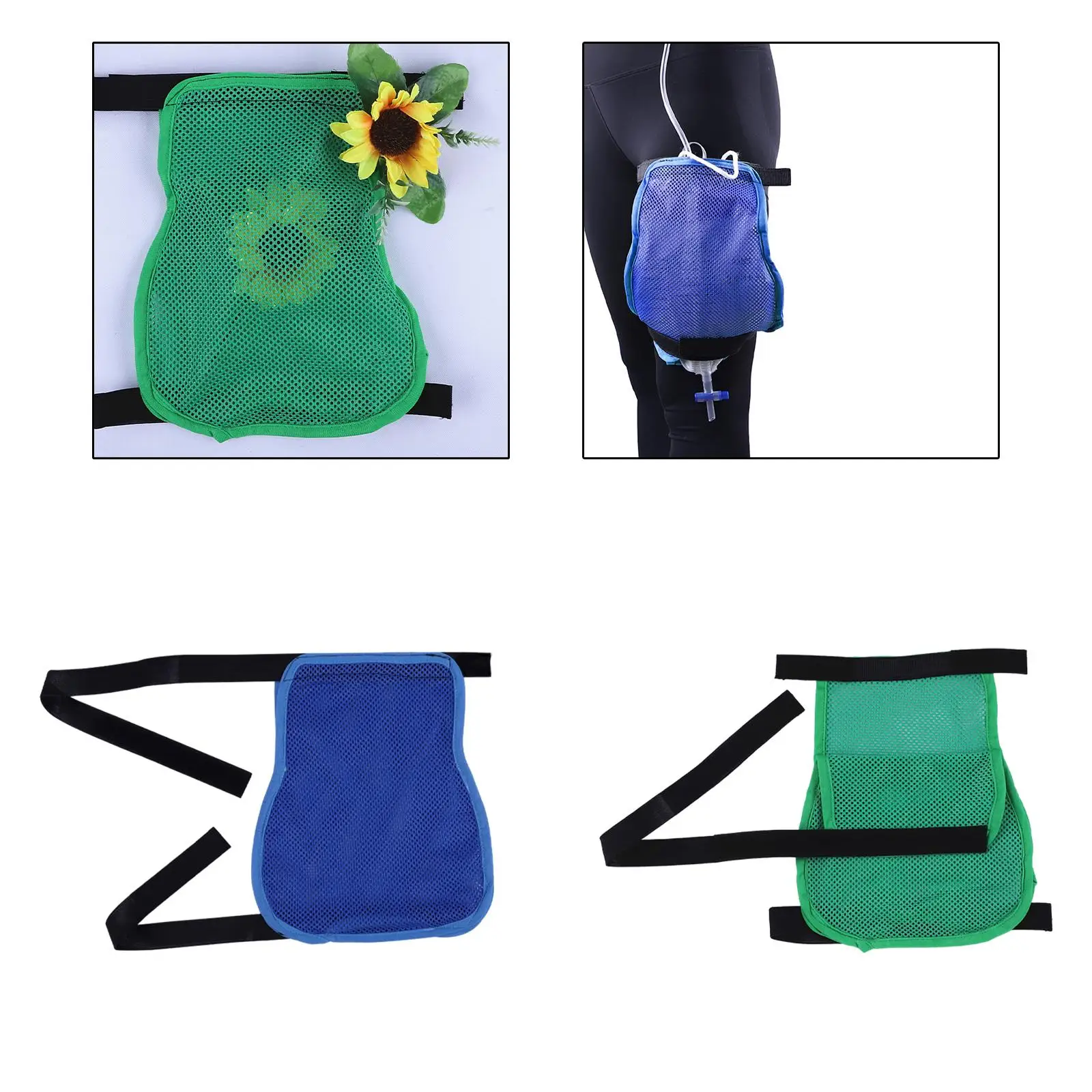 Catheterization Bag Cover and Thigh Belt, Hidden Urines Drainage Bag Holder for