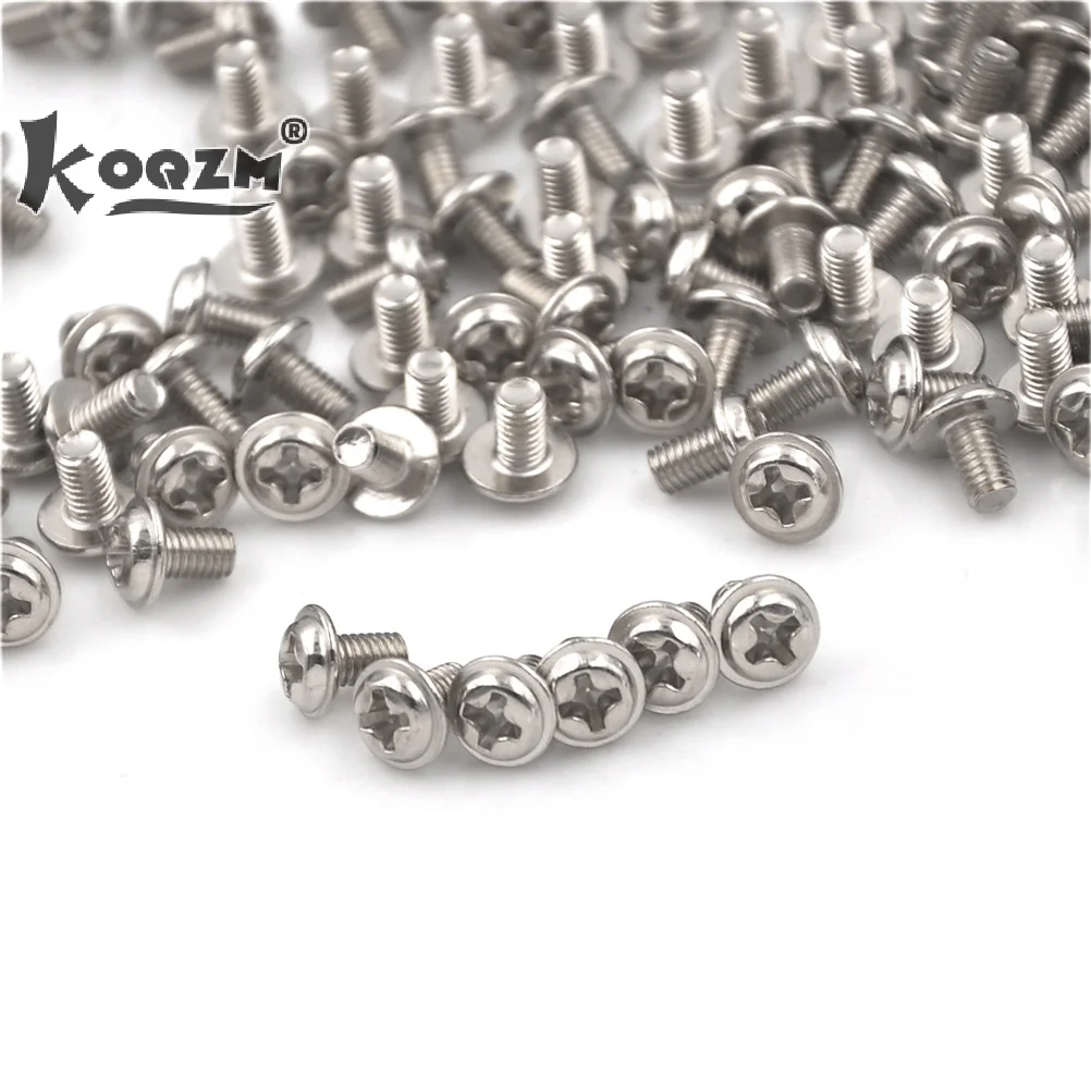 100 Stuks M3 Schroef M3X5 5mm PC Case Harde Schijf Precisie PSU 6/32 "Hex Schroeven Voor computer Floppy DVD ROM Moederbord