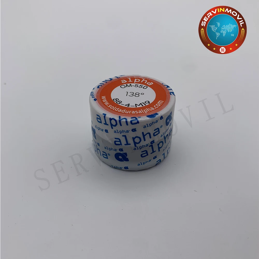 Alpha OM550 Original Solder Tin Paste 138℃ Melting Point 30g Alpha OM5100 Welding Flux Soldering Cream Repair Tools