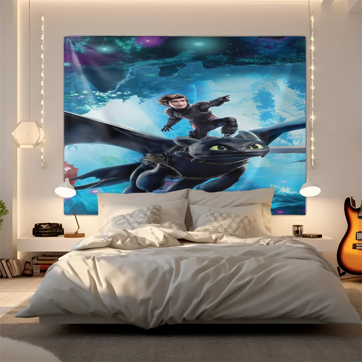 

Гобелен «Как приручить дракона», модный, универсальный, прочный, настенный декор для спальни, гостиной, прихожей, детского сада, подарок на праздник