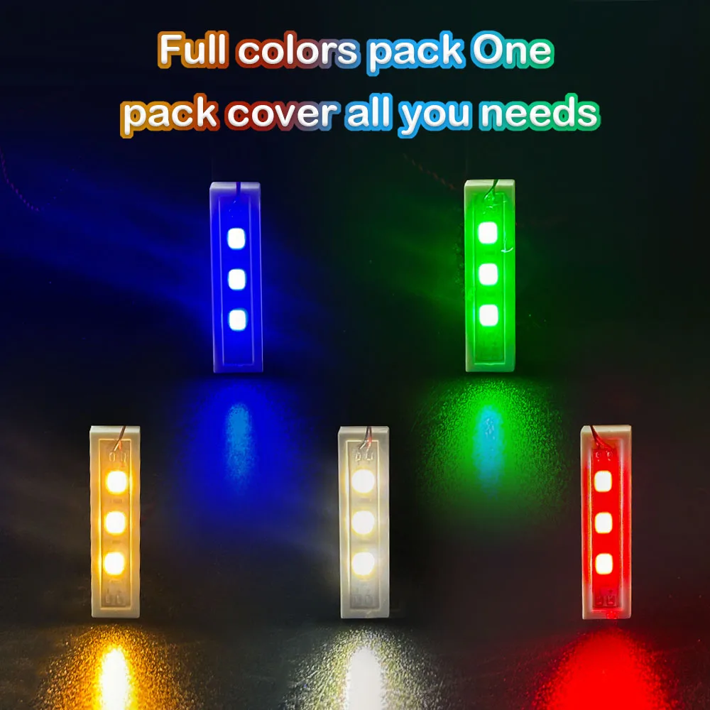 طقم إضاءة لكتل البناء ، ملحقات Moc ، تعمل بمنفذ USB ، متوافقة مع الكتلة ، 1 × 4 ، DIY ، 10 من من من من مجموعة #2