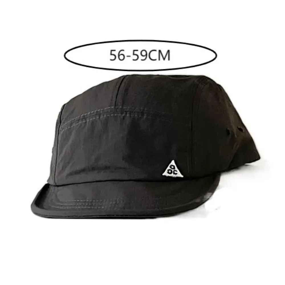 Retro Short Brim Camping Hat Quick-Dry Soft Sun Hats Adjustable Baseball Cap Spring Summer