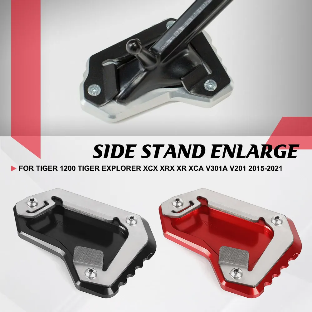 

Kickstand Foot Side Stand Extension FOR Tiger 1200 Tiger Explorer XCX XRX XR XCA V301A V201 2015 2016 2017 2018 2019 2020 2021