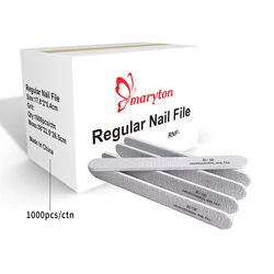 1000Pcs Large Nail File Nail File for Manicure Buffering Pedicure Care