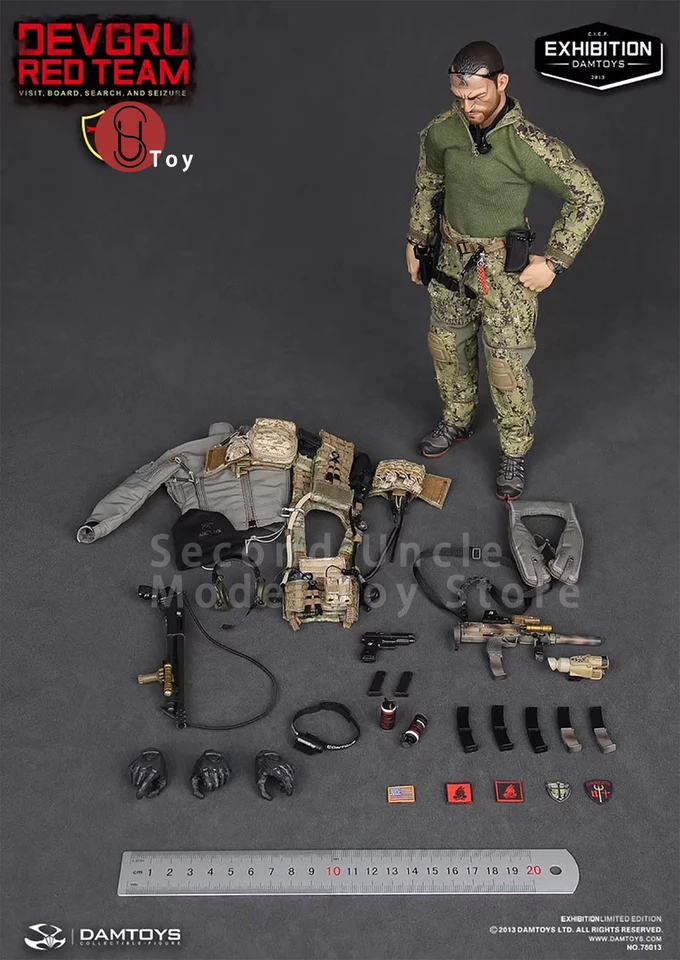 DAMTOYS DAM 78013 1/6 NAVY Seal Devgru Red Team VBSS 12'' Male