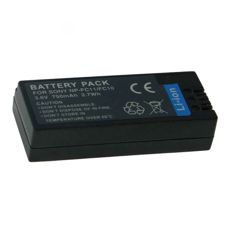

NP-FC11 3.6v DSC-FX77 DSC-P10L Accessories Camera Battery Pack 750mAh
