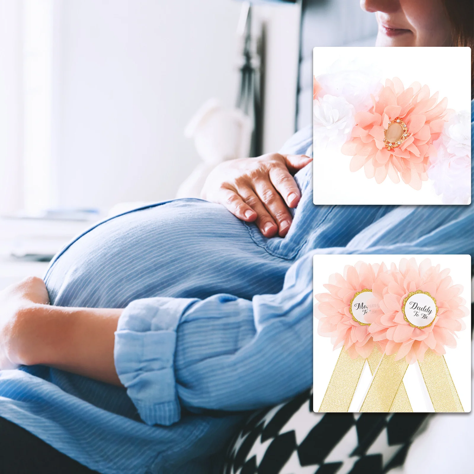 

1 комплект, пояс с цветком для беременных, пояс для фотосессии для беременных, реквизит для детского душа, пояс для детского душа для мамы