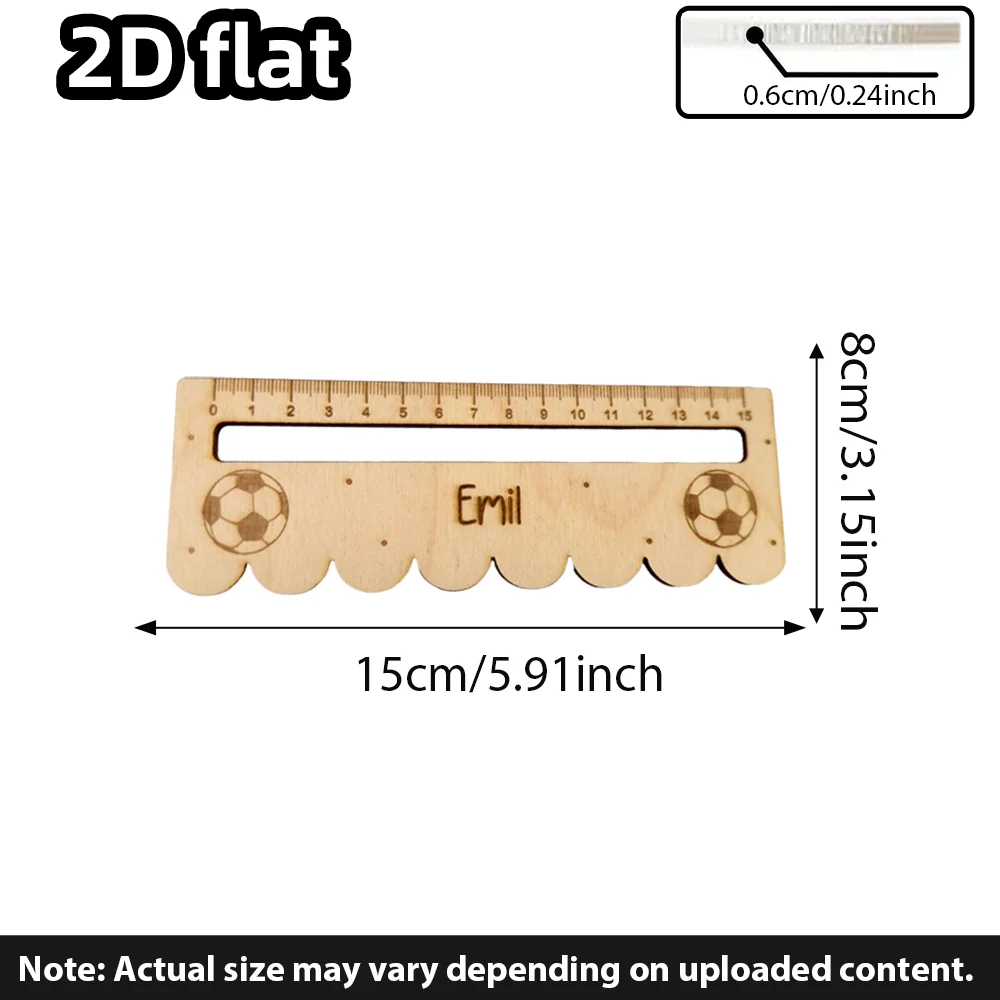 Reading Ruler Tool with Personalized Text Assistant, Learning Reading Guide Tool, Ruler for School and Home