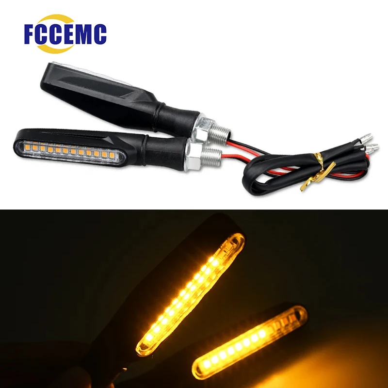 12V Motorcycle Turn Signals Lights  Turn Lamp Accessories LED Built Relay Flasher  Led Without Flowing Water Blinker Moto Indica