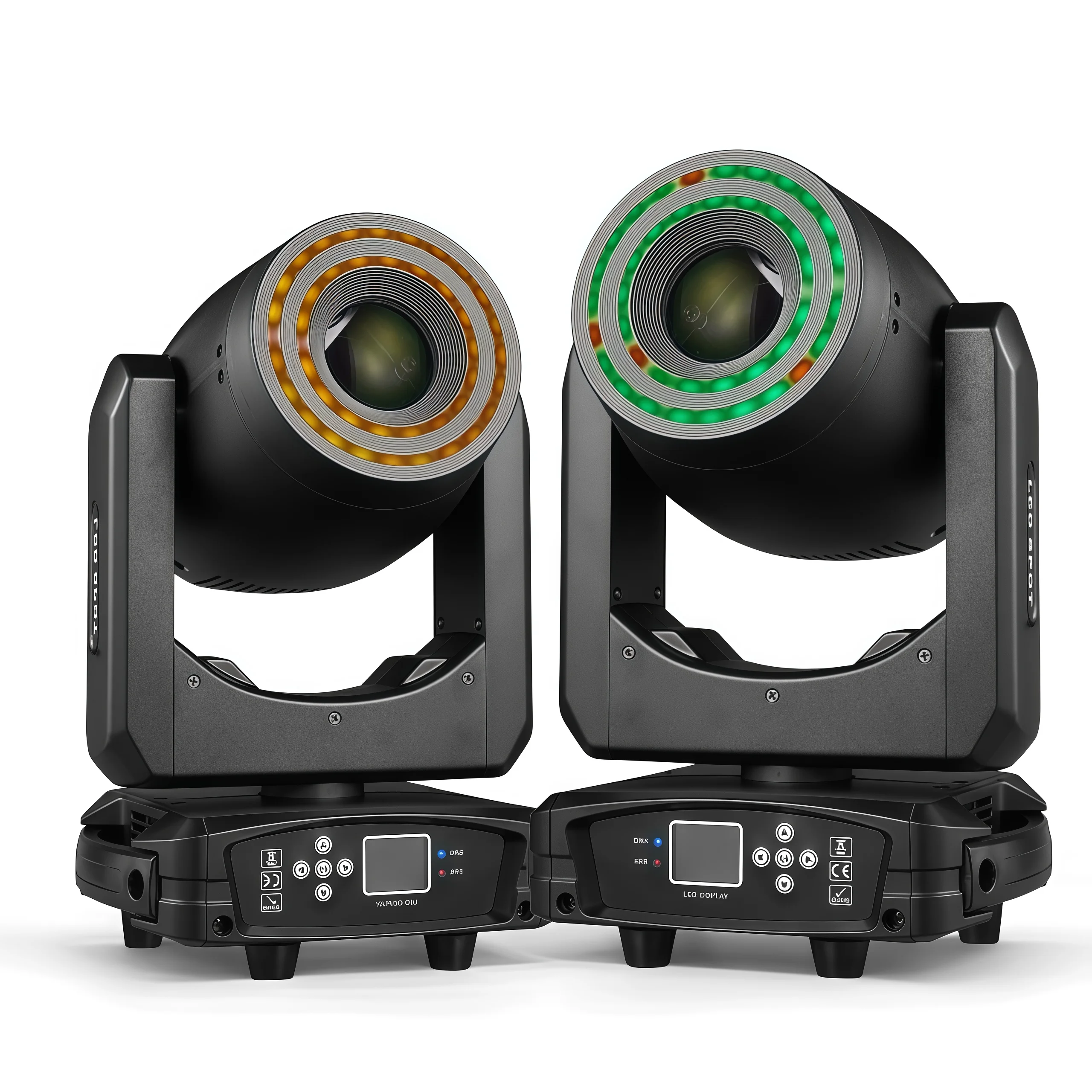 Spot 250W With Halo Effect Moving Head Light RGBW DMX512 Stage Lights DMX Sound Activated Play DJ Light For Wedding Party Music
