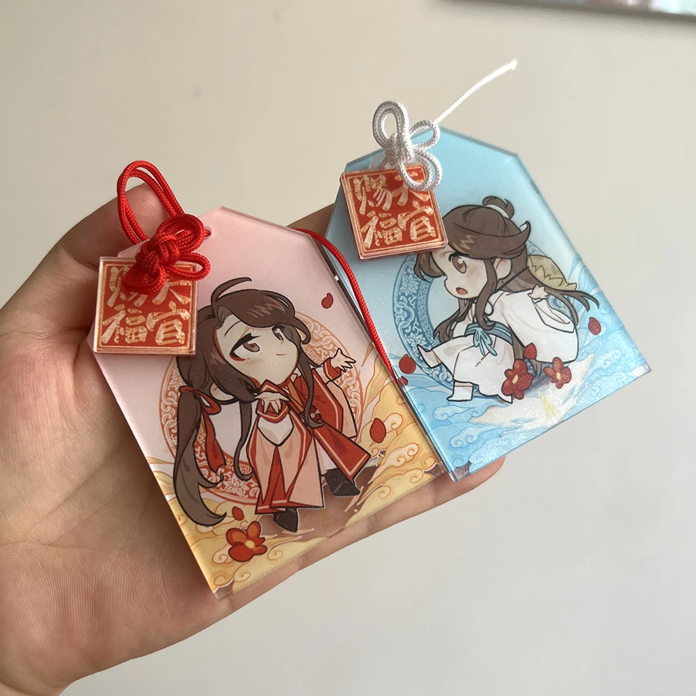 Tian Guan Ci Fu: Segen der Himmelsbeamten Halloween-Standfigur Anime Cosplay Xie Lian Hua Cheng Amulett Weihnachtsdekoration Geschenke Sammlerstück – Detail 9