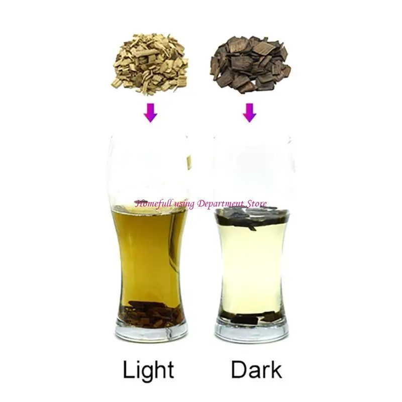 

80g Oak Chip French Oak Brewing Wine Making Light Flavor For Wine & Brandy Provide The Flavor Of Oak Barrel