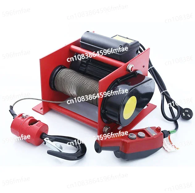 

Small Portable Electric Winch, High Tension, Safe and Reliable Winch, Multifunctional Electric Winch