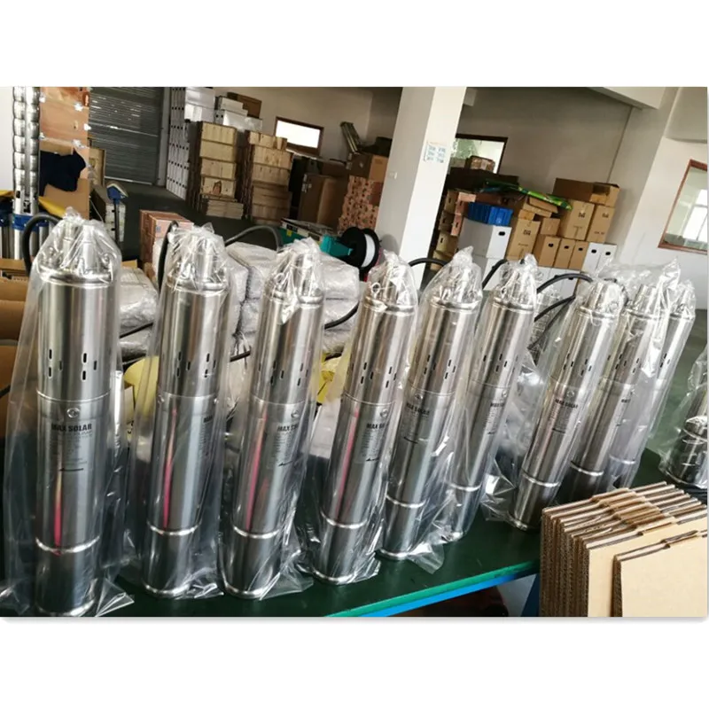 Brushless Solar Powered Screw Water Pump System 72v Dc Solar Water Pumps For Agriculture