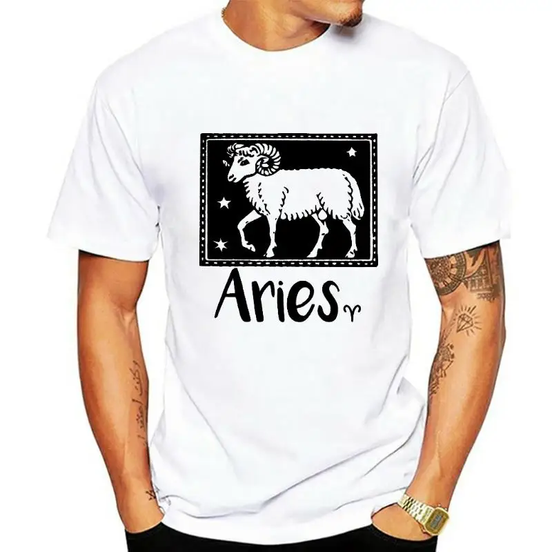 Mens Horoscope Aries Tee Triblend V-Neck Birthday March April