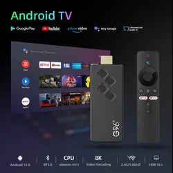 G96 H313 2GB RAM 8GB ROM Stick Tv 4k android 13.0 ATV UI BT voice remote fire tv stick 4k VS amazon fire stick Q2 TV BOX