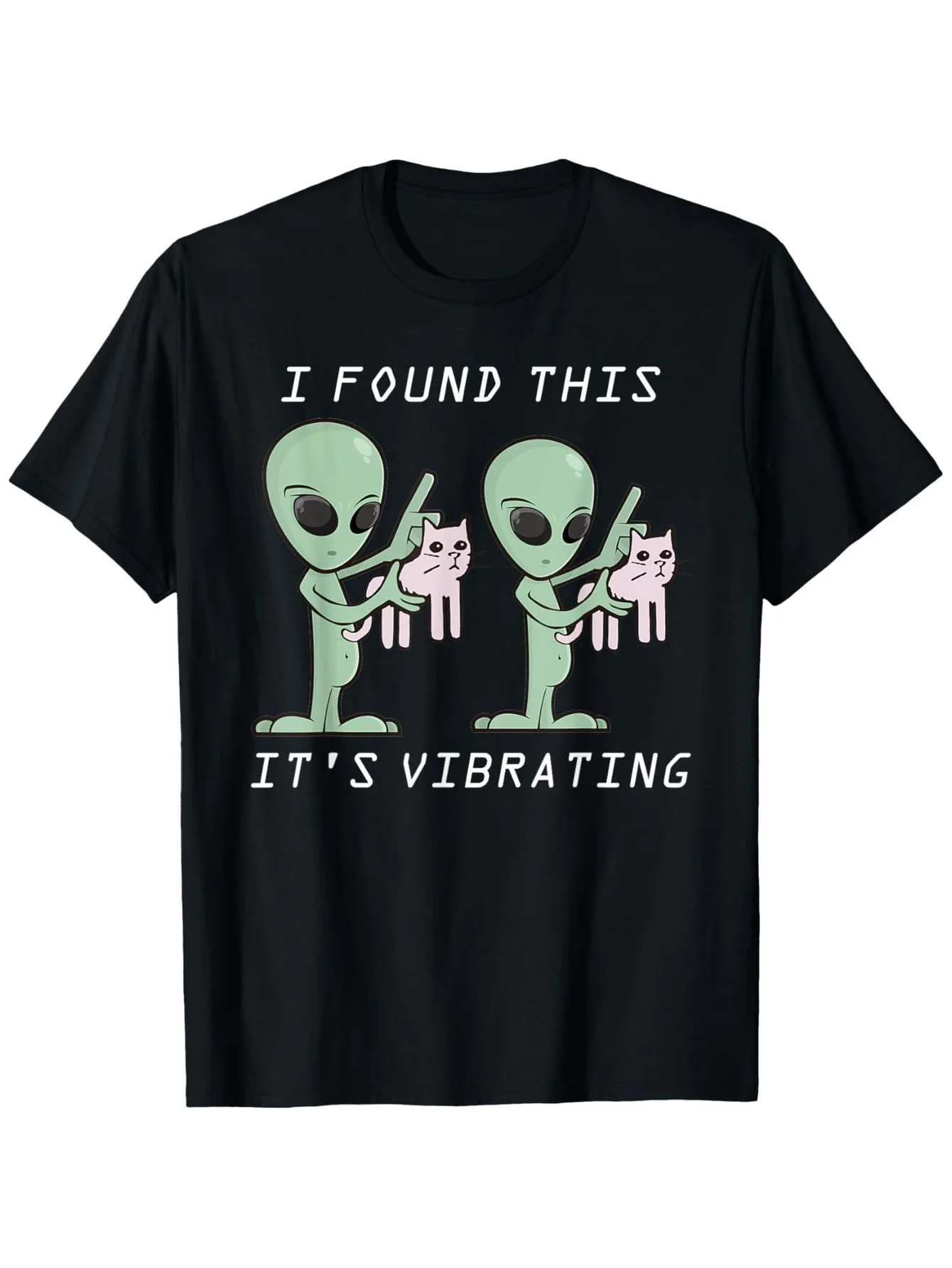 2026 I Found This It'S Vibrating Alien T-Shirt, Pure cotton, comfortable and perfect for everyday wear