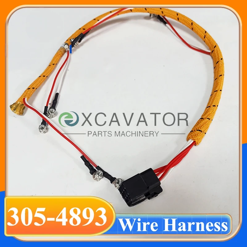 

305-4893 3054893 Fuel Injector Nozzle Harness For Excavator 320D C6.4 Engine Injector Harness