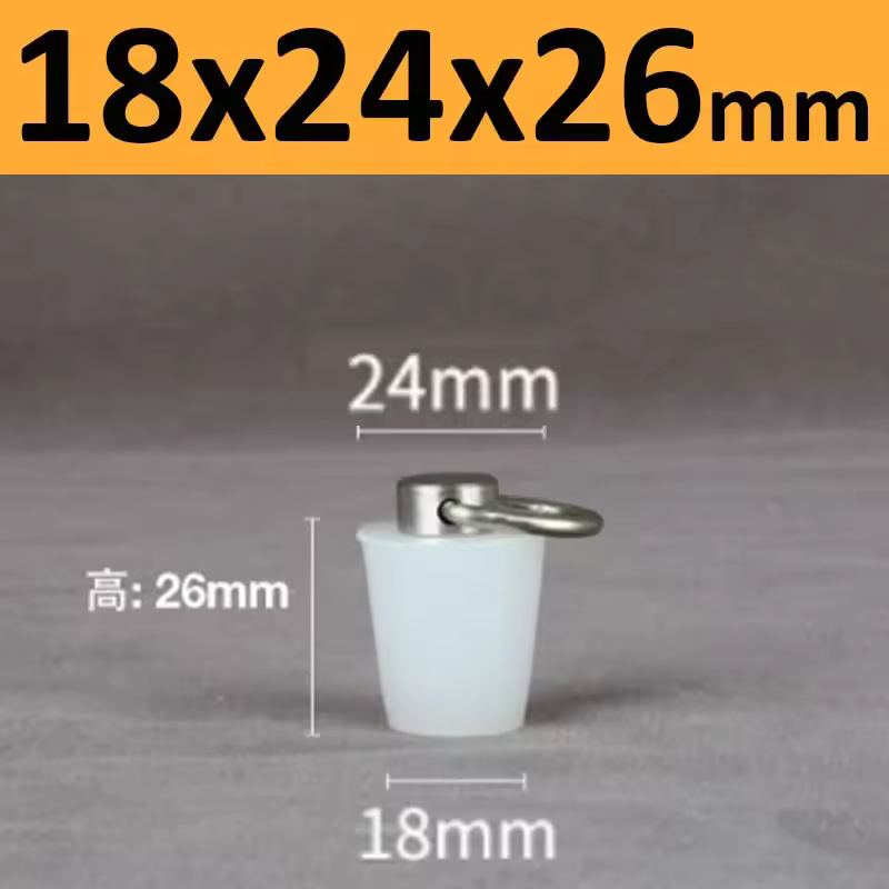 Conical Silicone Plugs With D Ring Waterproof Sealing Cover High Temp Hole Stopper For Bottle/Fish Tank/Barrel - Image 55