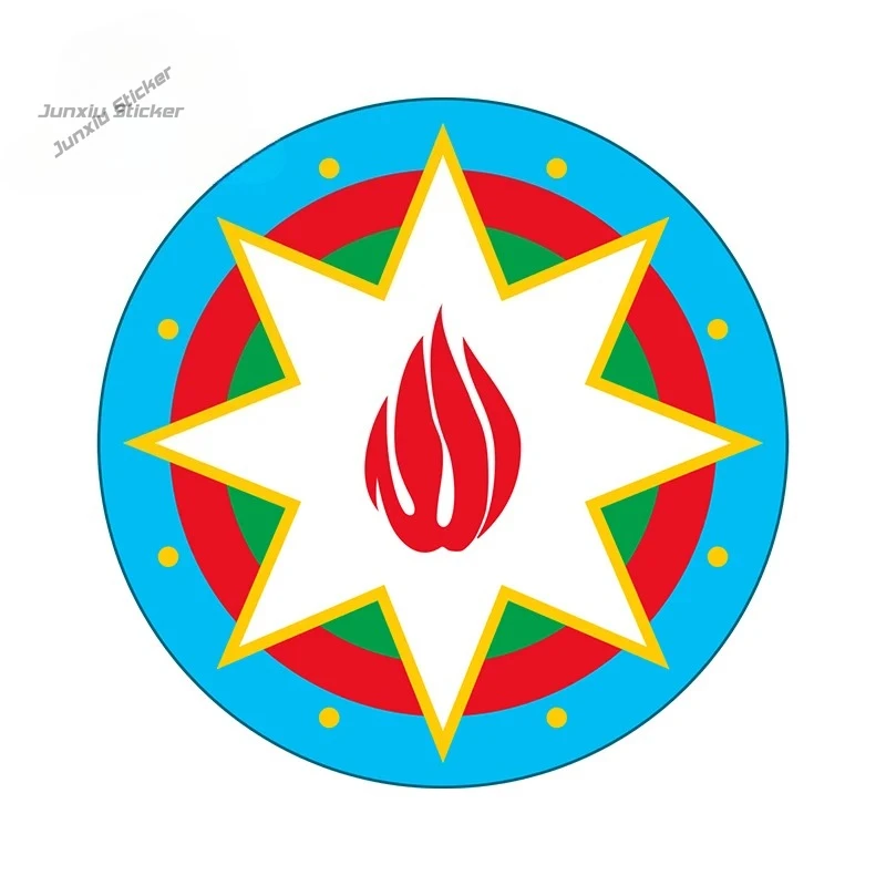 

Azerbaijan Coat Of Arms Heraldry DIY Motorcycle Car Stickers Waterproof Decal Windows Decoration