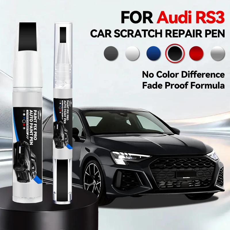 

Ручка-корректор для ремонта лакокрасочного покрытия автомобиля, для AUDI RS3 2011-2025, аксессуары для устранения царапин, черный LY9T, белый LY9L G