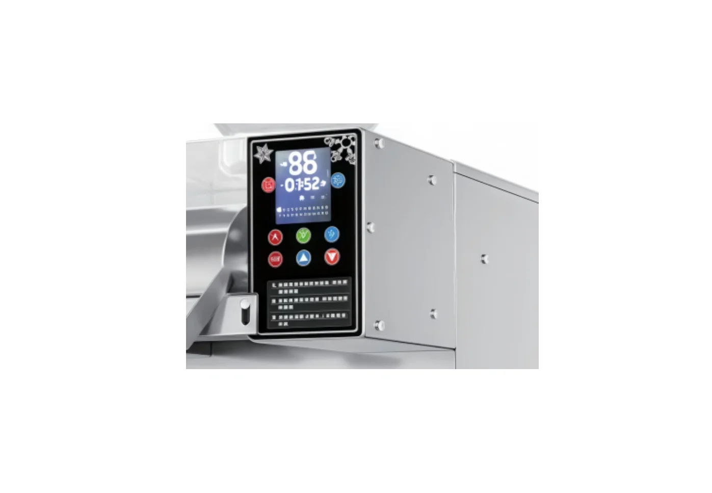 صانع الثلج الذكي التجاري لصانعة الثلج على شكل ندفة الثلج للحليب والآيس كريم