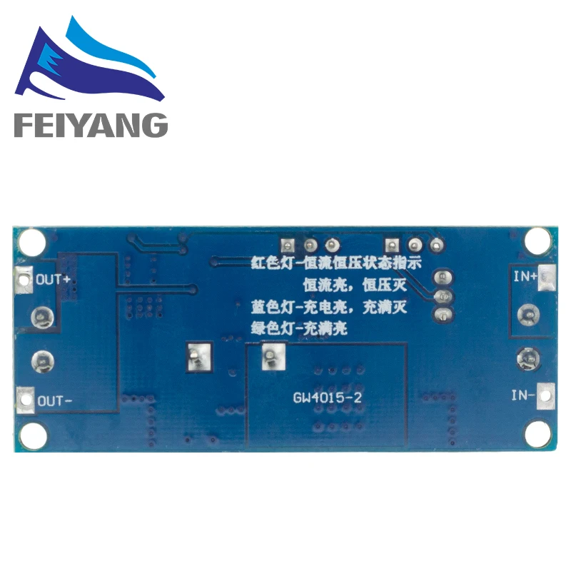 CC/CV 5A Lithium Charger Board XL4015 Adjustable 6-38V To 1.25-36V DC Step Down Power Supply Buck Module