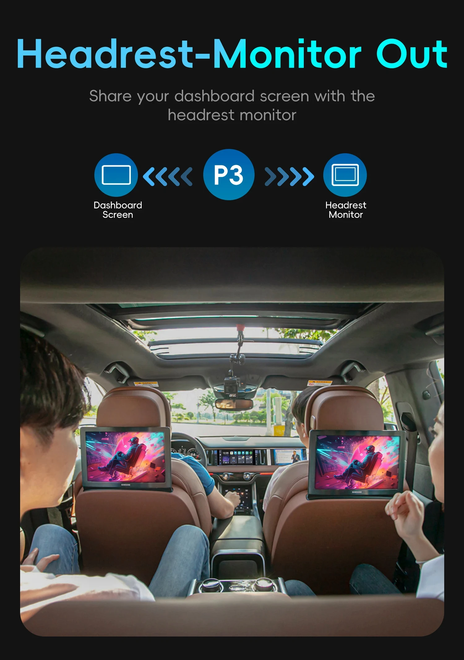 OTTOCAST P3 Otto AI Box CarPlay AI Box Kabelloses Android Auto Smart TV Box Auto-Zubehör für Benz Audi Kia Hyundai VW Toyota – Detail 10