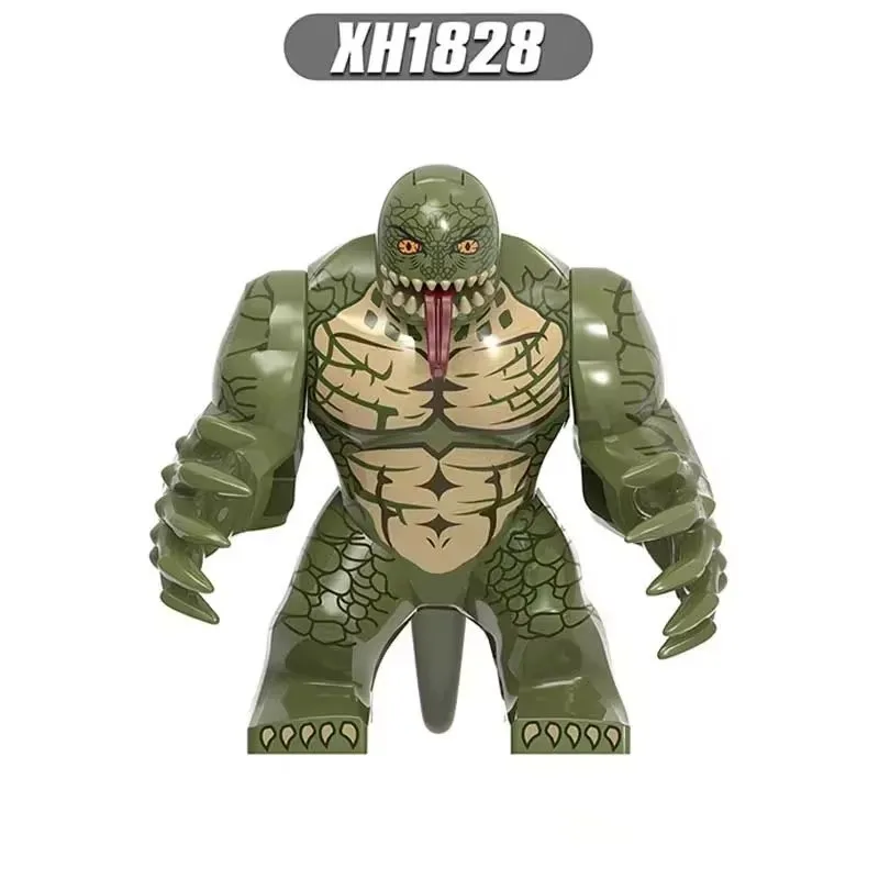 Blind Box Große Bausteine Killer Croc Bane Olog-hai Troll Orc Actionfiguren Puzzle-Sammlung Modellpuppen Bausteine Spielzeug Geschenke