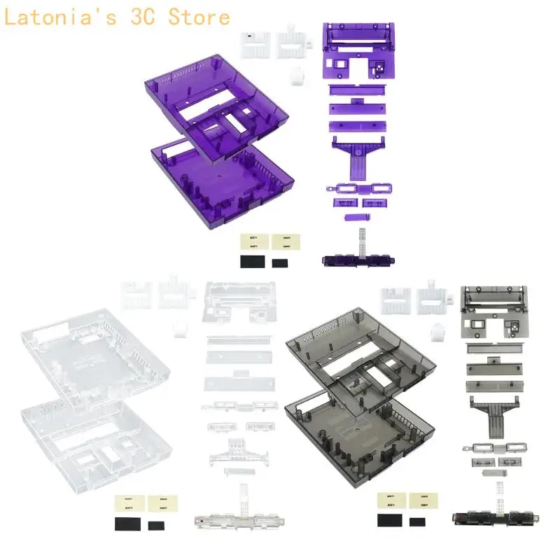 Vollständiger Satz Farbe Comfort Shell Ersatz ABS Kunststoff Gehäuse Case Skin X3UB – Detail 3