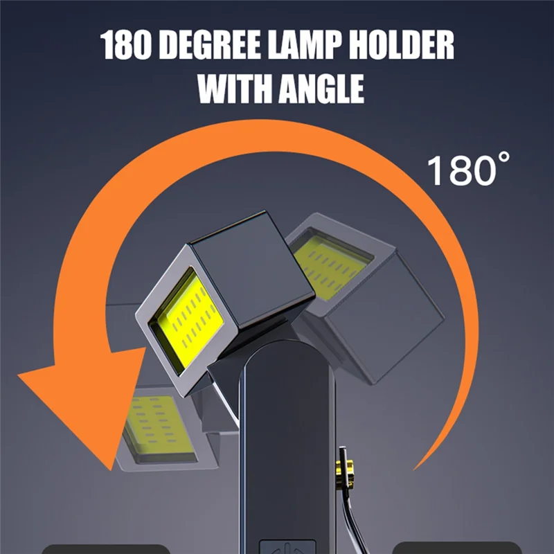 A29F-Magnetic Work Light Rechargeable COB Flashlight Suitable For Night Work Emergency Lamp Night Light Small Car Lamp
