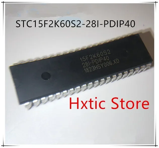

10 шт./лот STC15F2K60S2-28I-PDIP40 STC15F2K60S2 15F2K60S2 28I-PDIP40 DIP-40