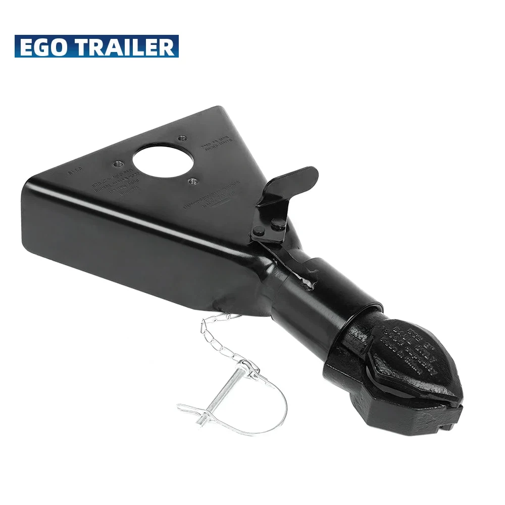 2 Inch Ball Construction Trailer Hitch A Frame Coupler Bulldog COLLAR-LOK 7000 LBS RV Parts Camper Accessories Caravan Component