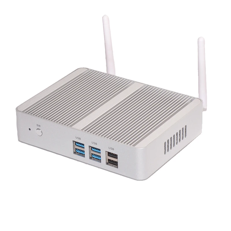 Nova marca fanless mini pc i3 4010y i5 4200y freeshipping 3 ano de garantia wifi htpc